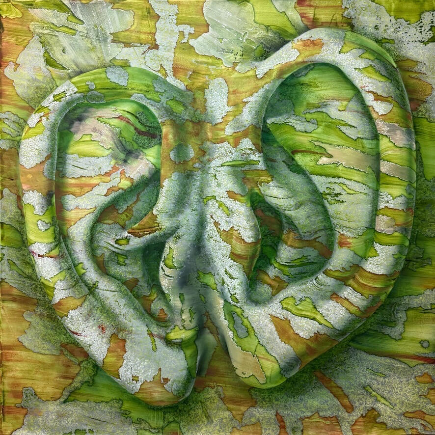 Butterfly / 150 x 150 cm / oil on canvas / 2025