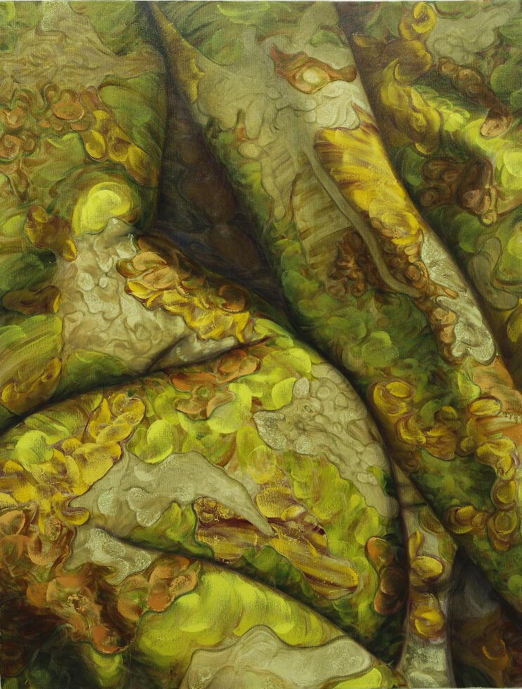 Embrace 2/ 120 x 96 cm/ oil on canvas/ 2023